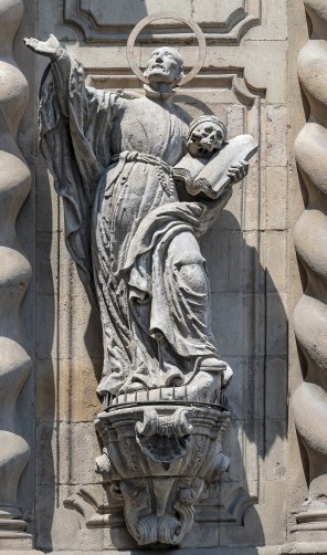 성 프란치스코 보르자_photo by Didier Descouens_on the facade of the Betlem Church in Barcelona_Spain.jpg